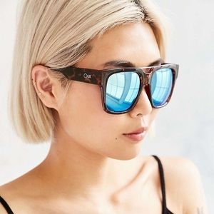 Quay x Chrissy Brown Tortoise Mila Sunglasses